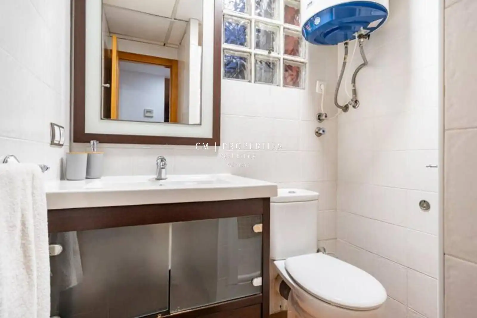 Bathroom of Houses for rent in Riba-roja de Túria  with Air Conditioner, Heating and Terrace