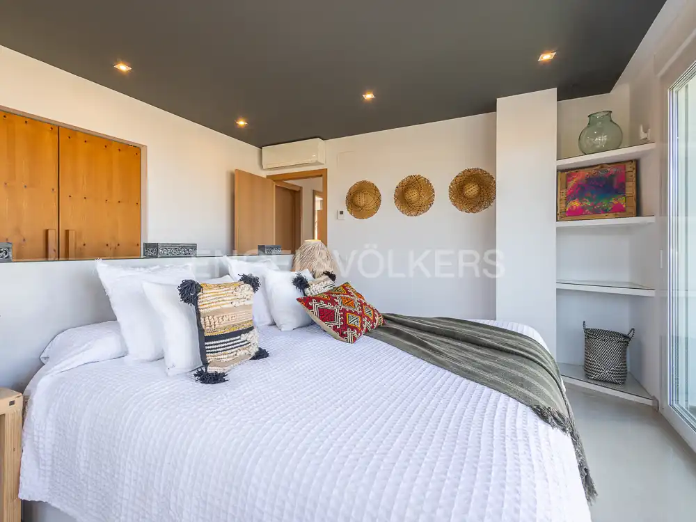 Dormitori de Casa o xalet de lloguer en Dénia amb Aire condicionat, Calefacció i Terrassa