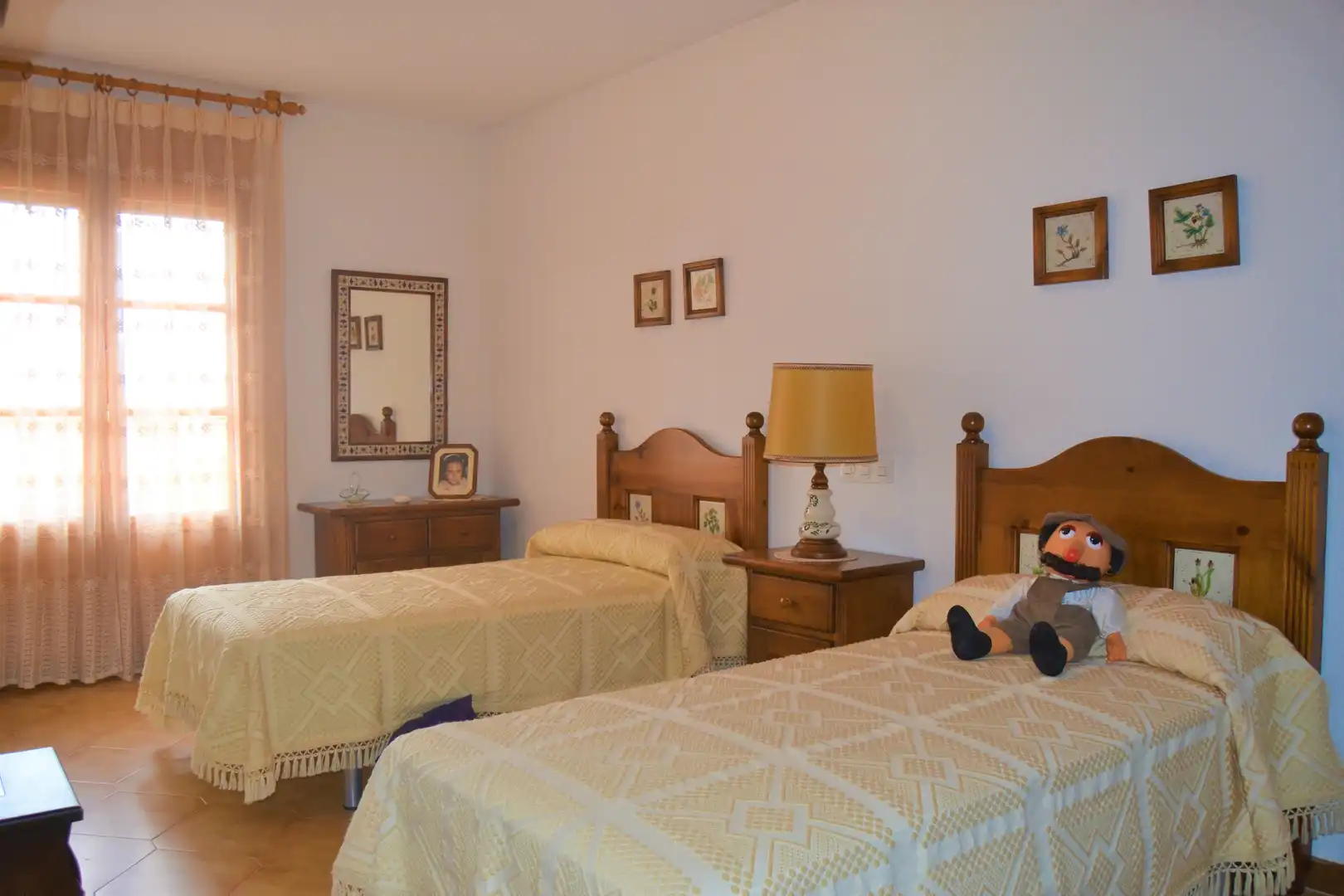 Habitación de Casa o chalet en venta en Albalatillo con Aire acondicionado, Jardín privado y Amueblado
