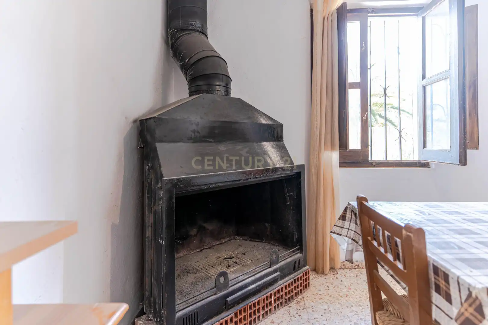 Sala d'estar de Casa o xalet en venda en El Pinar amb Balcó