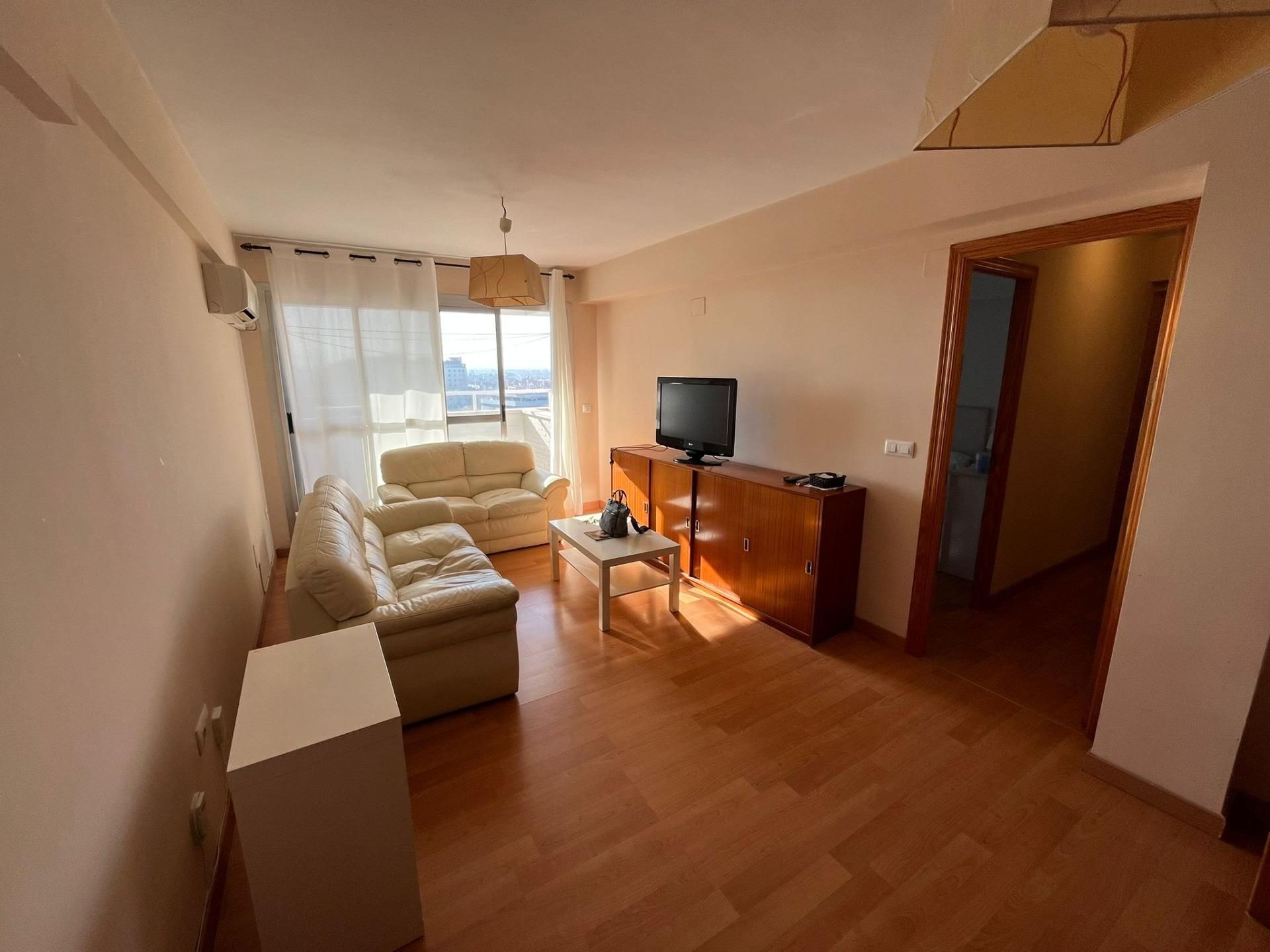 Living room of Flat for sale in  Sevilla Capital  with Terrace