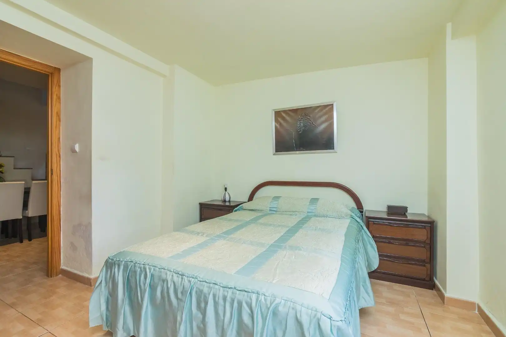 Dormitori de Casa adosada en venda en Elche / Elx amb Calefacció, Jardí privat i Terrassa