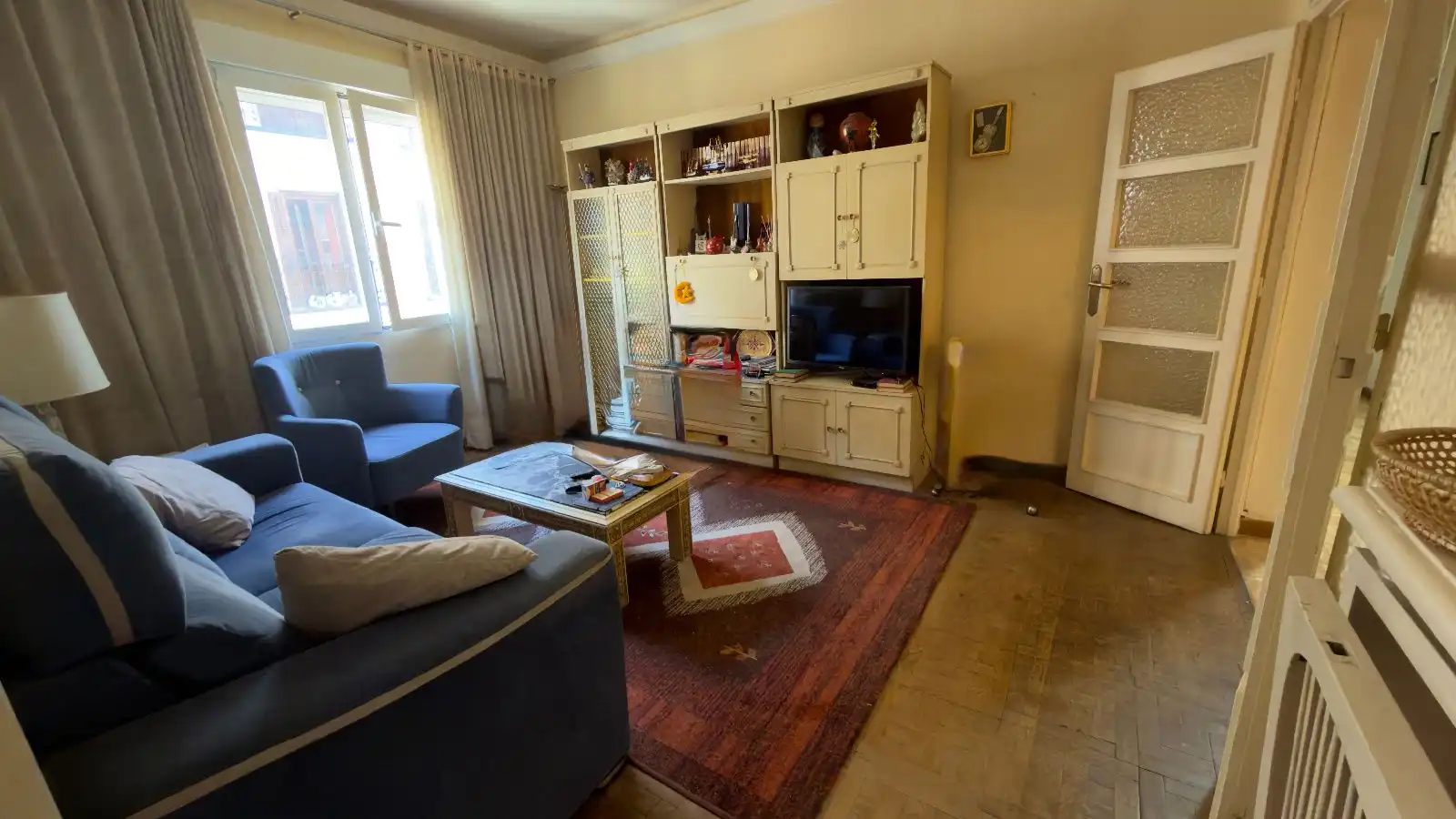 Living room of Flat for sale in Madrid  with Heating