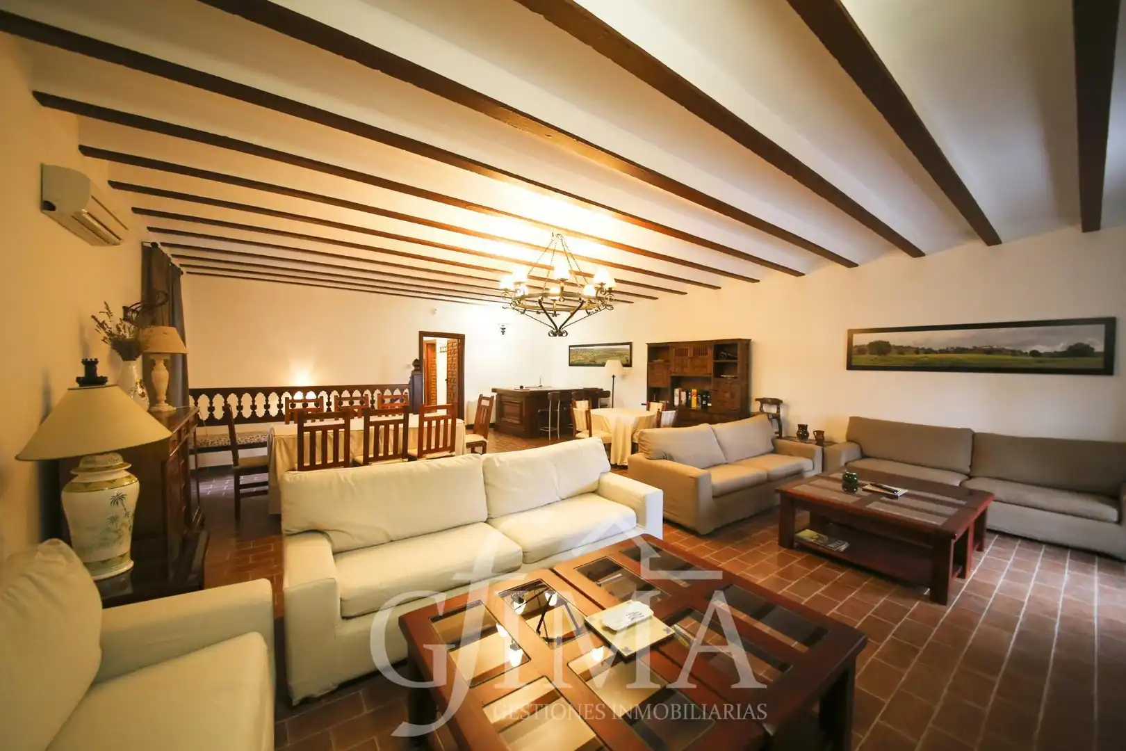 Living room of Houses for sale in Argamasilla de Alba  with Air Conditioner, Heating and Terrace