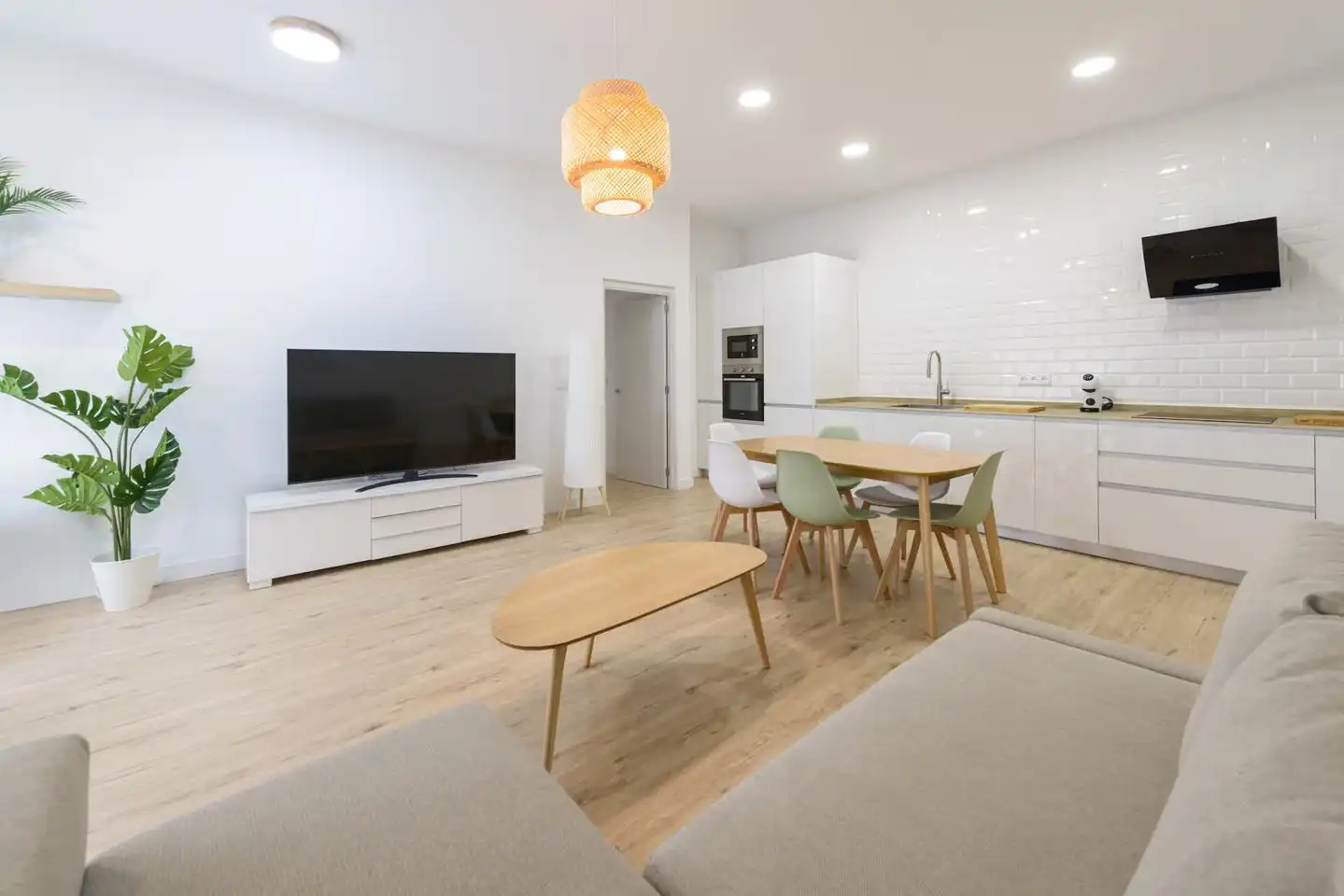 Living room of Flat for rent in L'Hospitalet de Llobregat