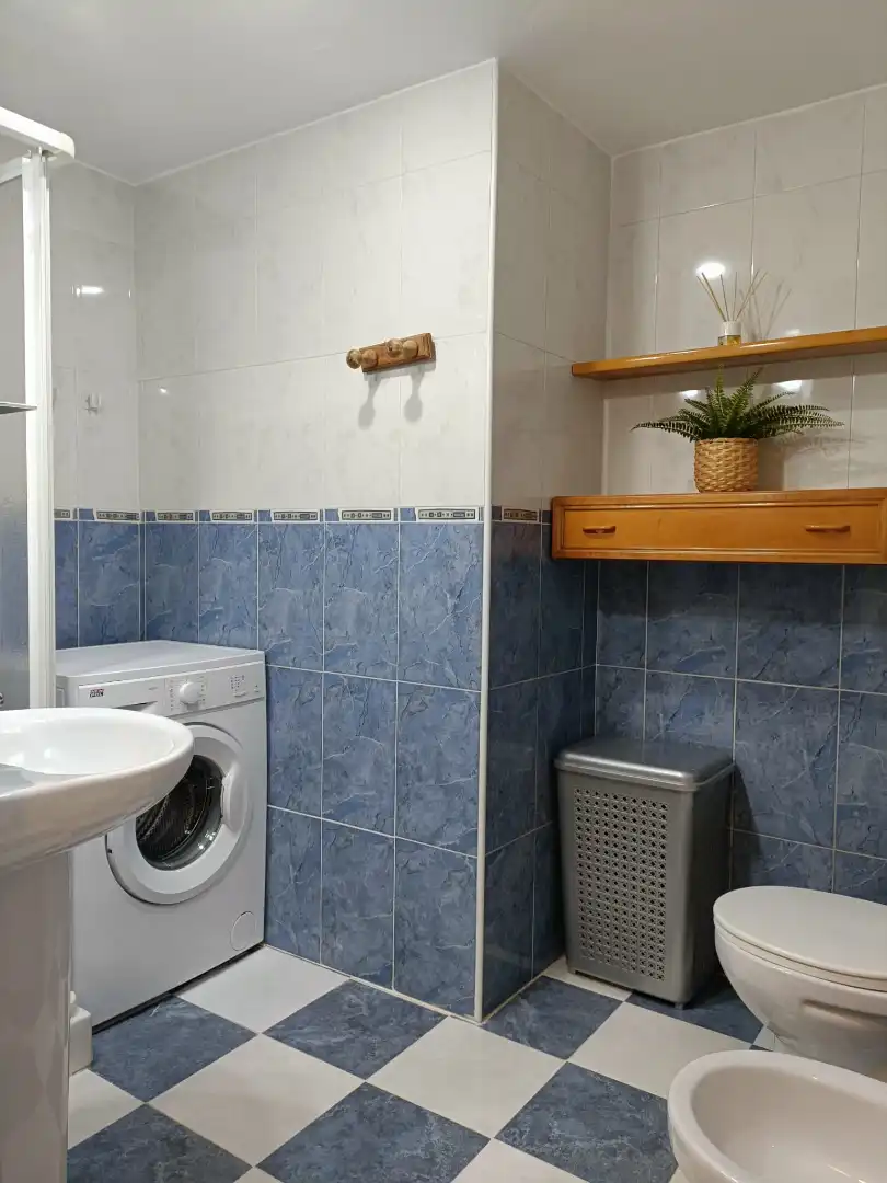 Bathroom of Study for rent in Sevilla  with Air Conditioner, Heating and Furnished