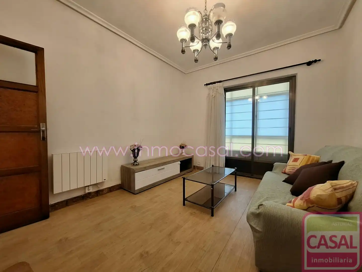 Living room of Flat for rent in Mieres (Asturias)  with Heating, Terrace and Furnished