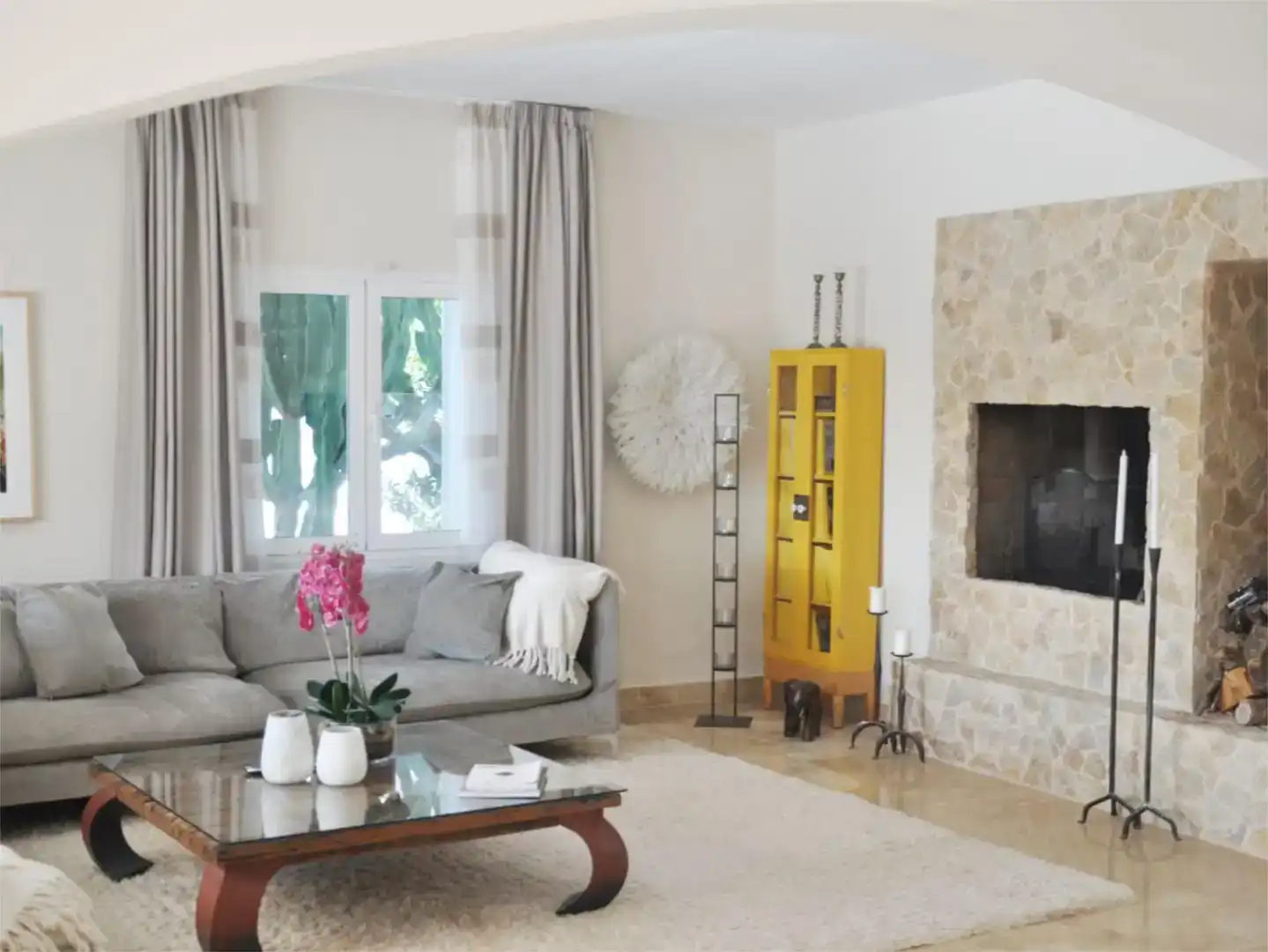 Sala de estar de Casa o chalet en venta en Calvià con Aire acondicionado, Jardín privado y Piscina
