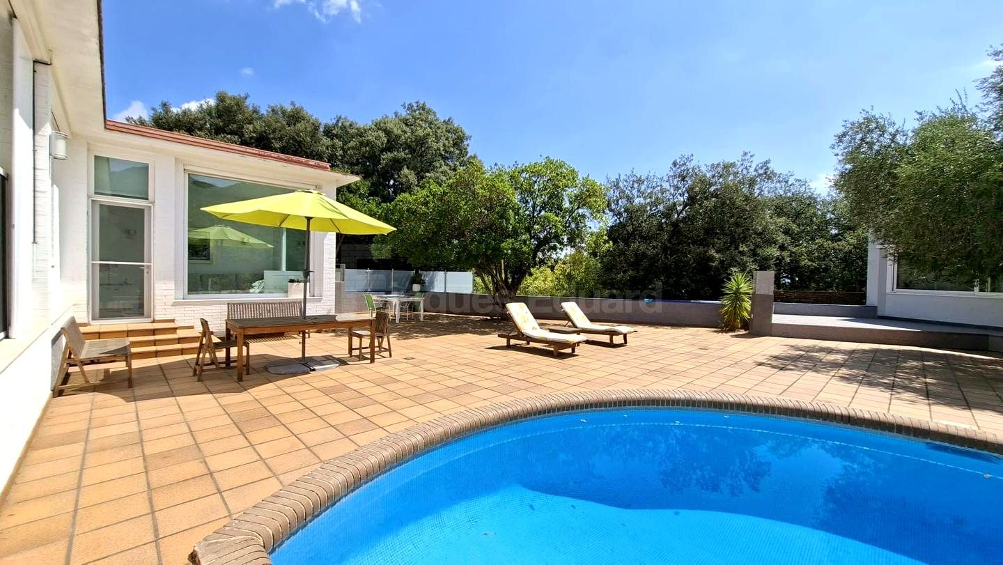 Terrace of House or chalet to rent in Argentona  with Heating, Private garden and Swimming Pool