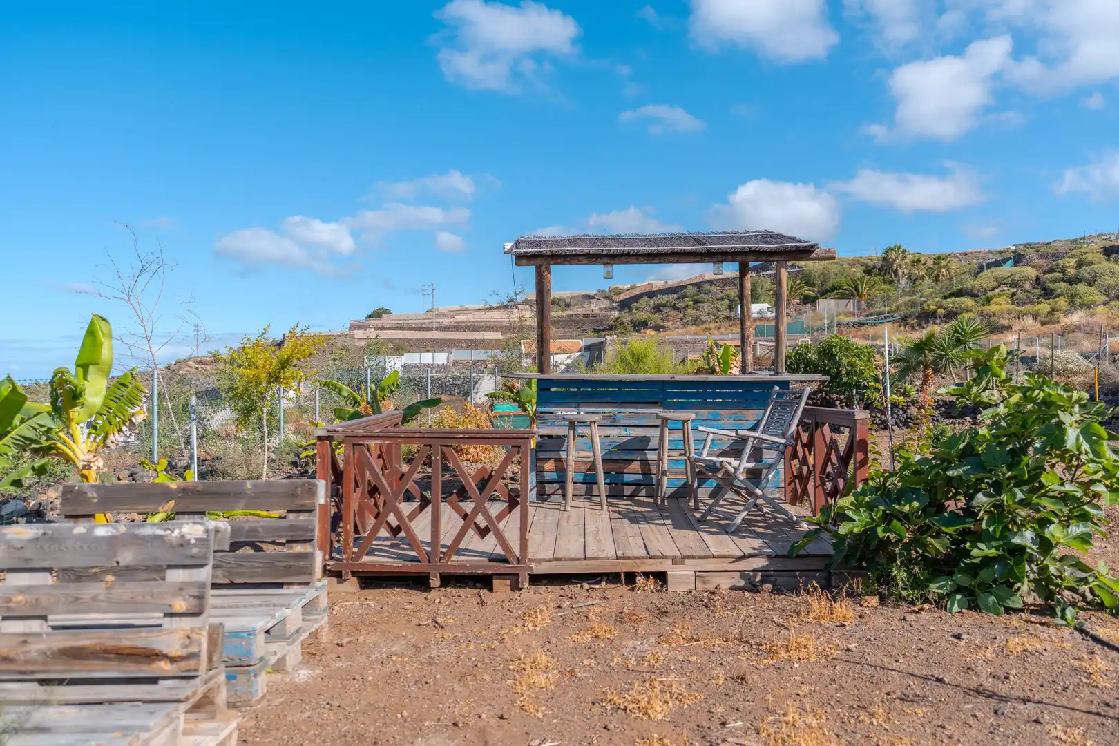 Terrace of Country homes for sale in Guía de Isora  with Swimming Pool