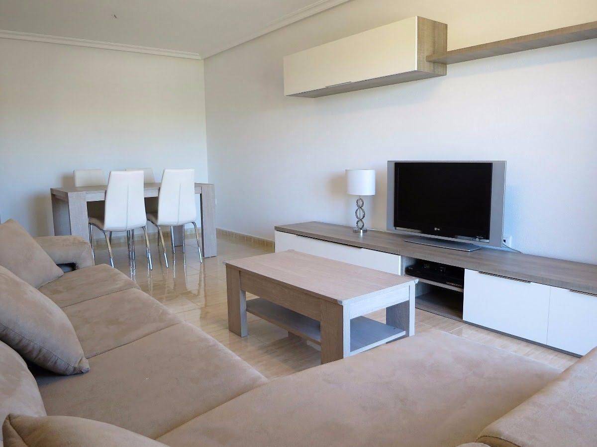 Living room of Flat for sale in Alicante / Alacant  with Terrace and Balcony