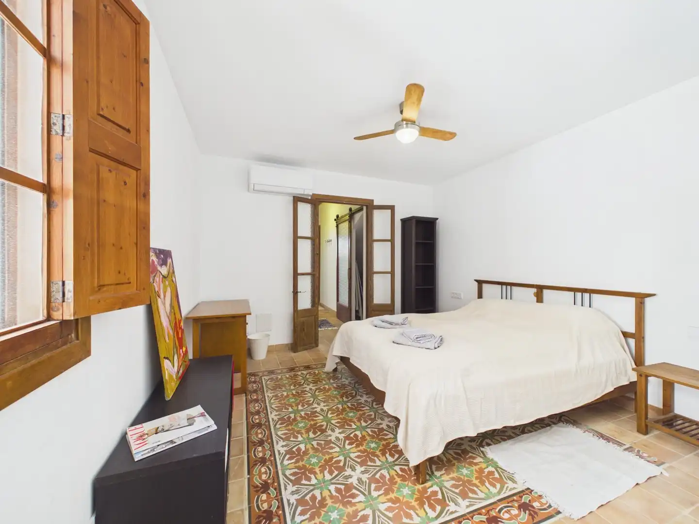 Bedroom of Flat for rent in  Palma de Mallorca  with Air Conditioner and Pets allowed