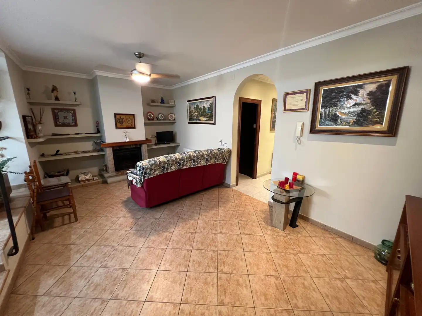 Living room of Detached homes for sale in Vilagrassa  with Air Conditioner, Heating and Terrace