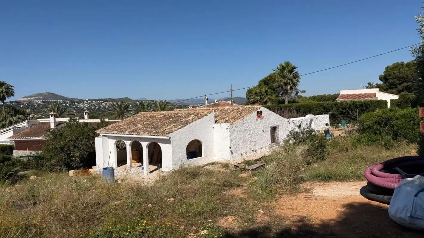Vista exterior de Finca rústica en venda en Jávea / Xàbia amb Calefacció