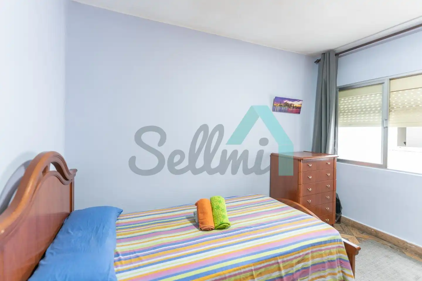 Bedroom of Flat for rent in Avilés  with Terrace and Furnished