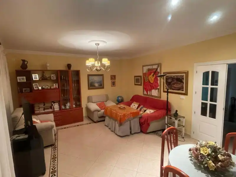 Living room of Houses for sale in Fuente de Cantos  with Air Conditioner, Heating and Terrace