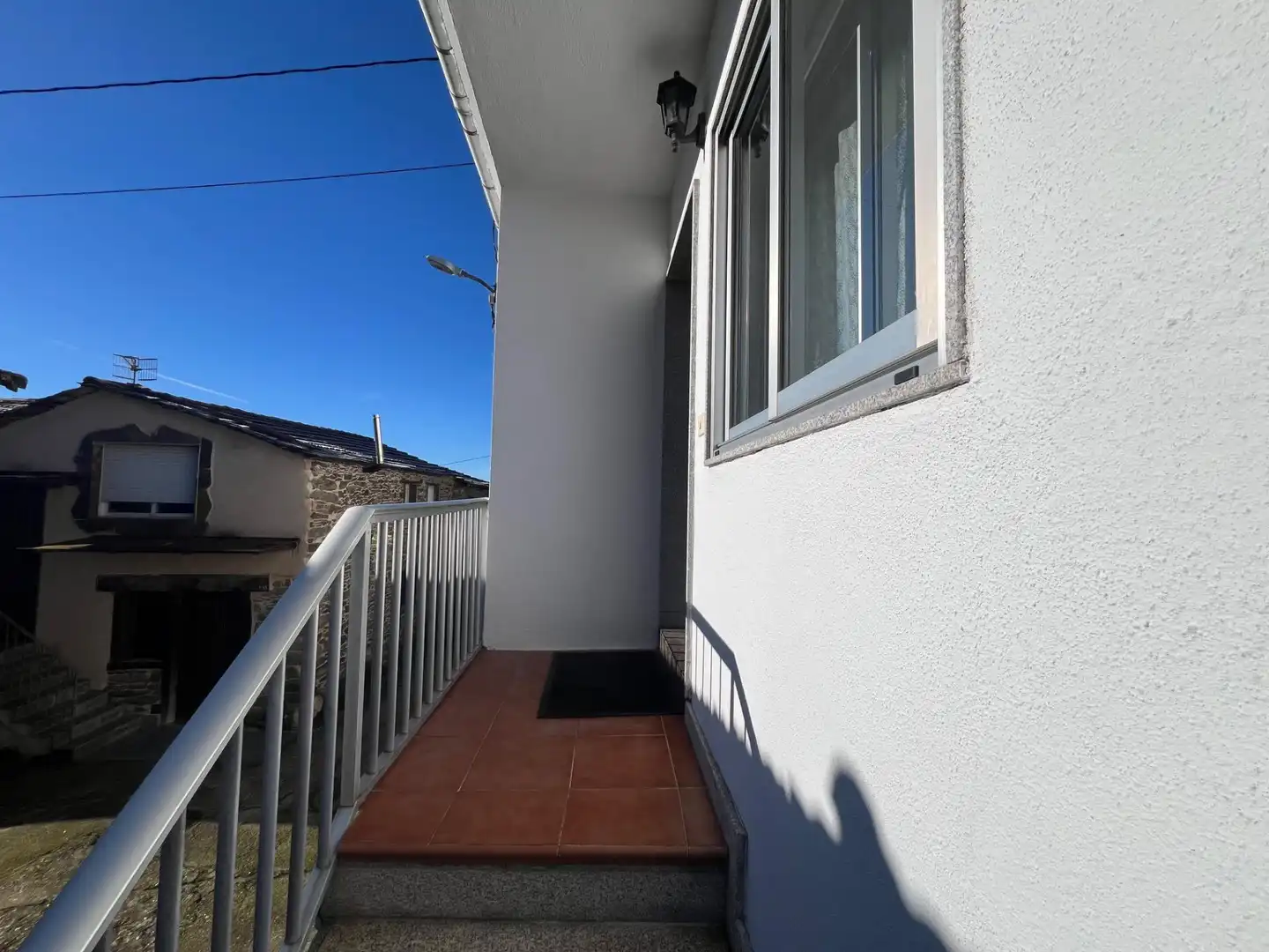 Balcony of Country homes for sale in Castrelo do Val  with Private garden and Furnished