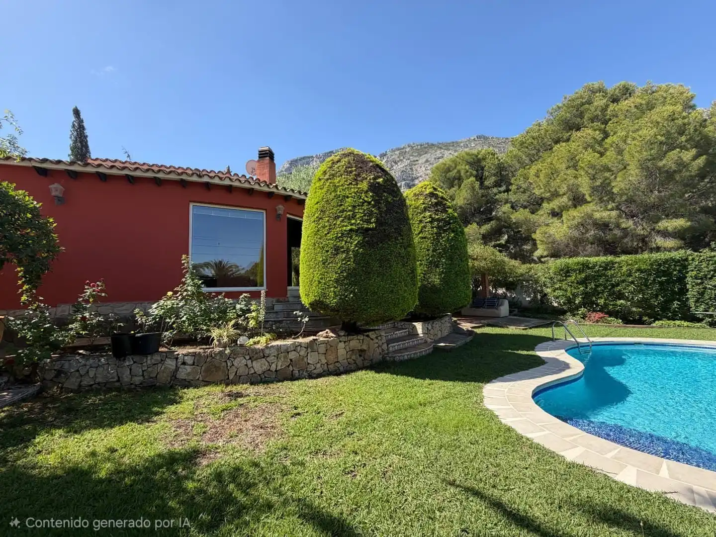 Garden of Houses for sale in Dénia  with Air Conditioner, Private garden and Terrace