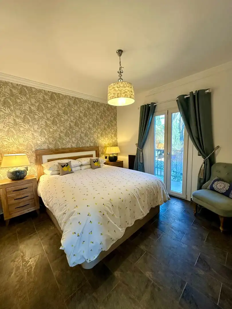 Bedroom of Houses for sale in Estepona  with Air Conditioner, Private garden and Terrace