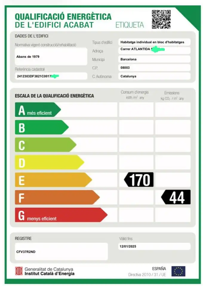 Garten von Wohnung zum Verkauf in Barcelona mit Klimaanlage, Heizung und Möbliert