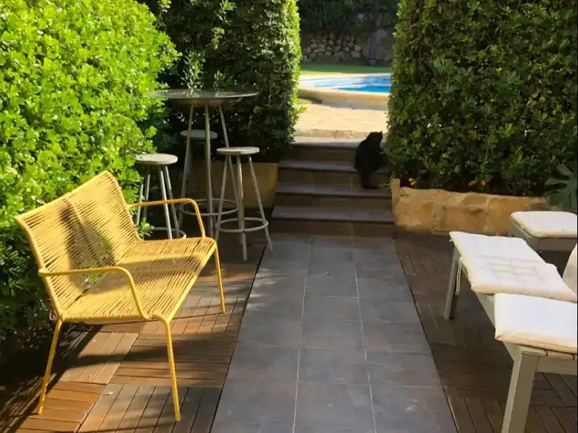 Terraza de Casa adosada en venta en Chiva con Aire acondicionado, Piscina y Balcón