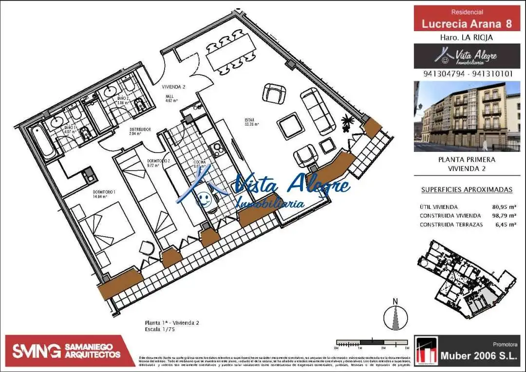 Apartments for sale in Haro  with Heating, Parquet flooring and Storage room