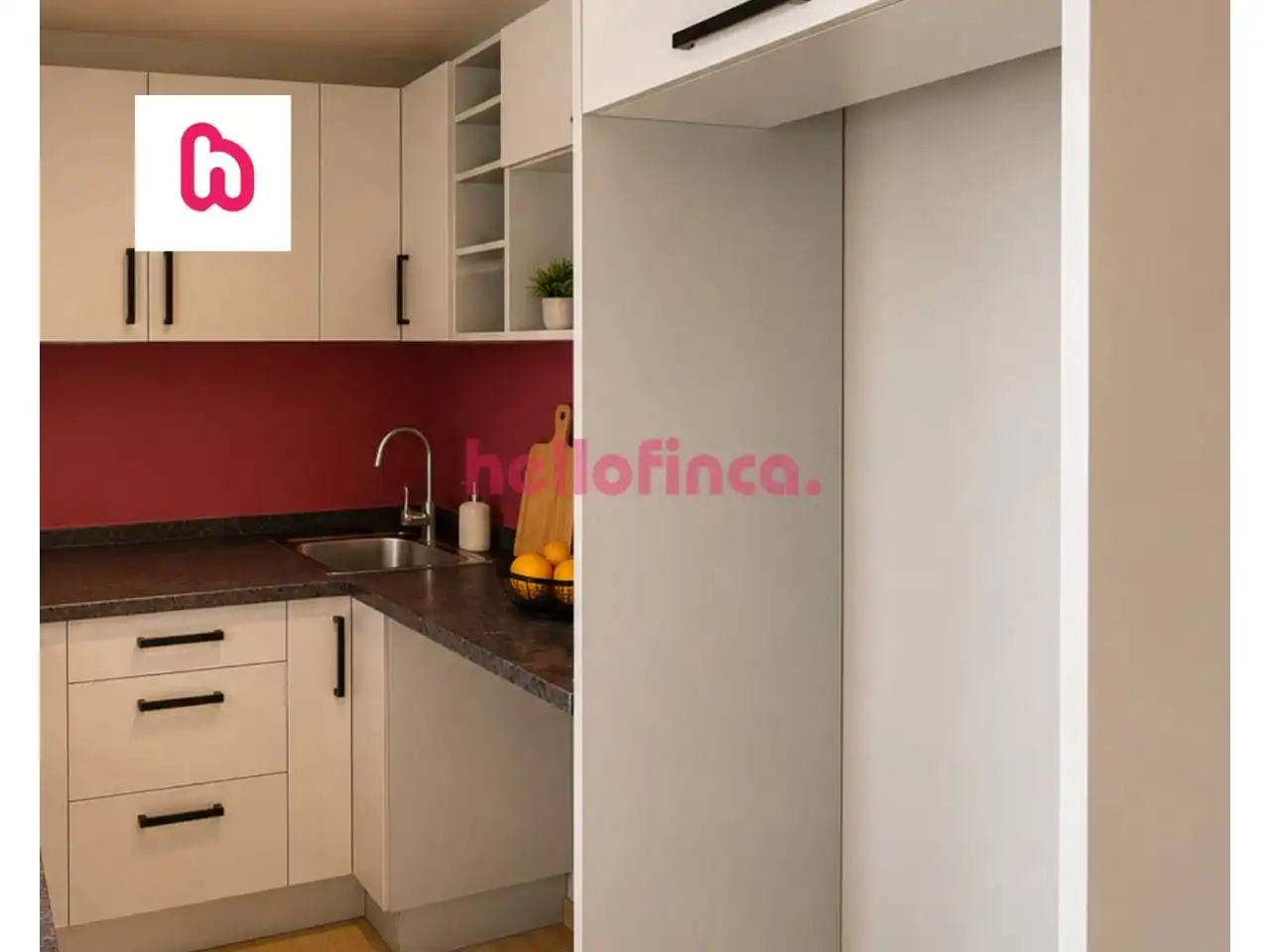 Cuina de Pis en venda en Sant Celoni amb Calefacció, Parquet i Balcó