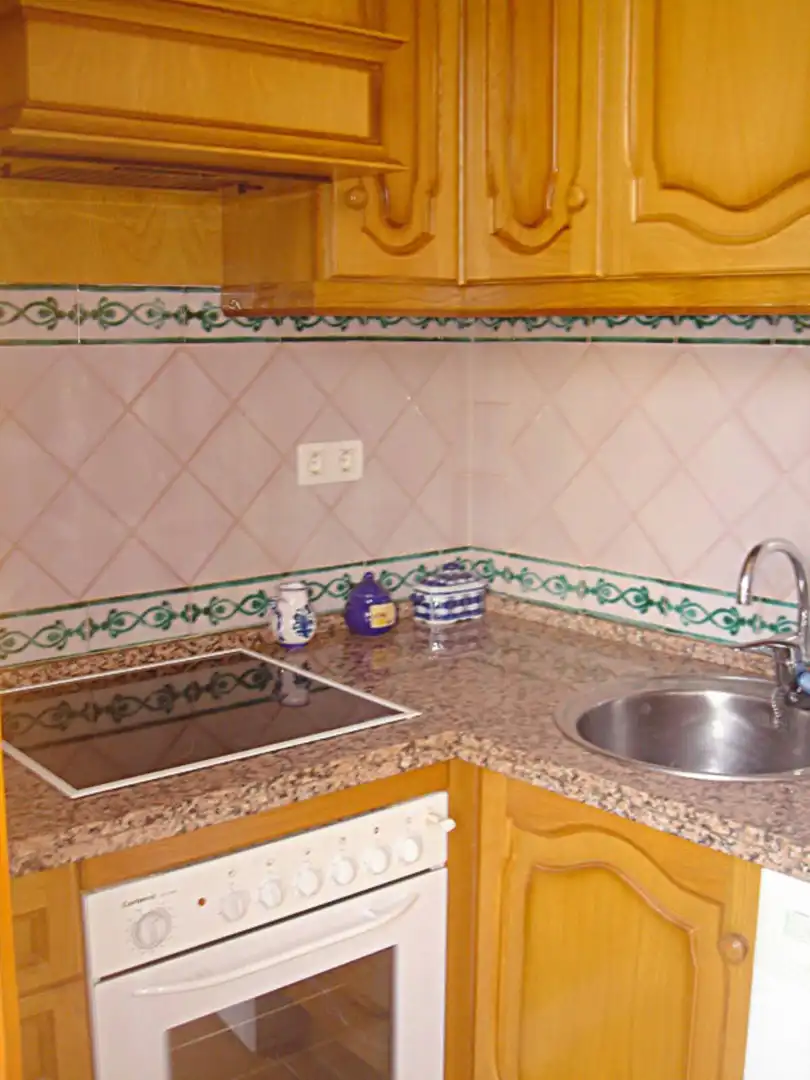 Kitchen of Attic for rent in Granada  with Heating and Furnished
