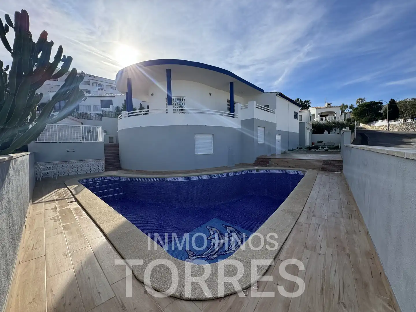 Piscina de Casa o xalet en venda en Peñíscola / Peníscola amb Aire condicionat, Jardí privat i Terrassa