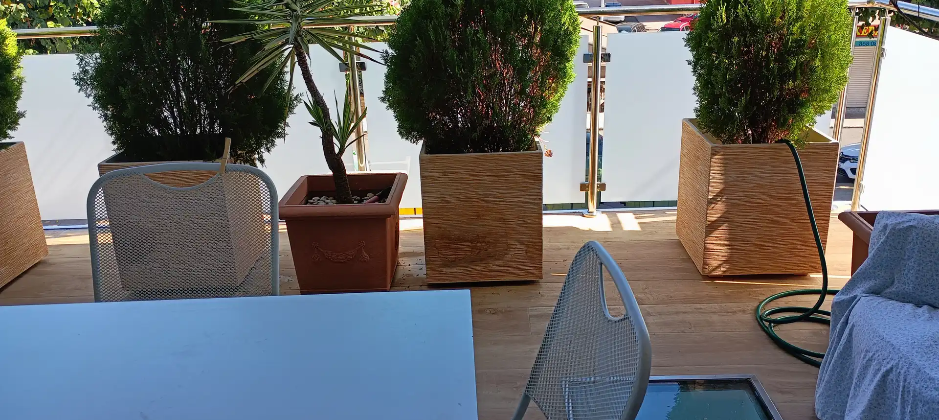 Terraza de Casa adosada en venta en Cartagena con Aire acondicionado, Calefacción y Jardín privado