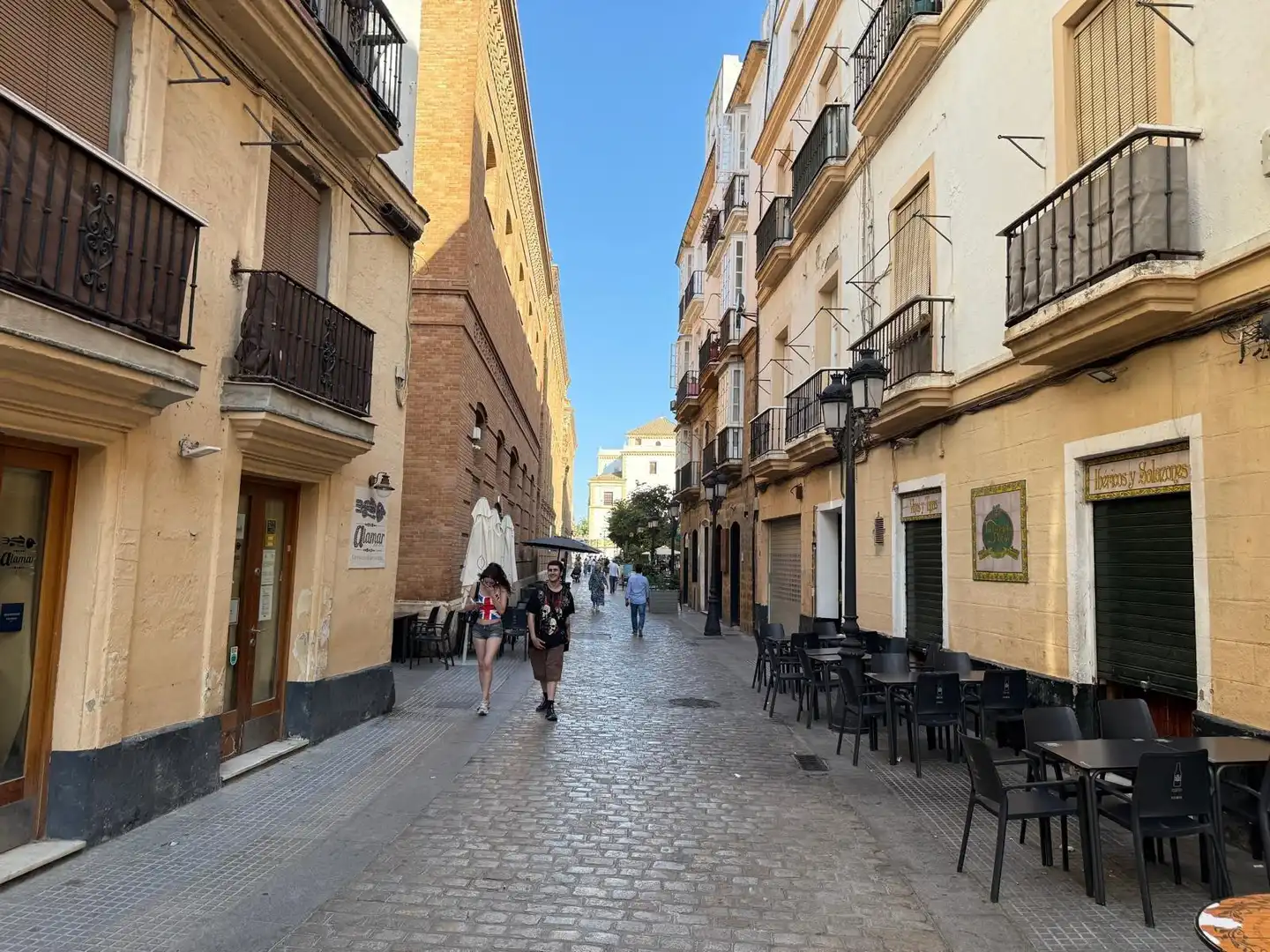 Vista exterior de Piso en venta en Cádiz