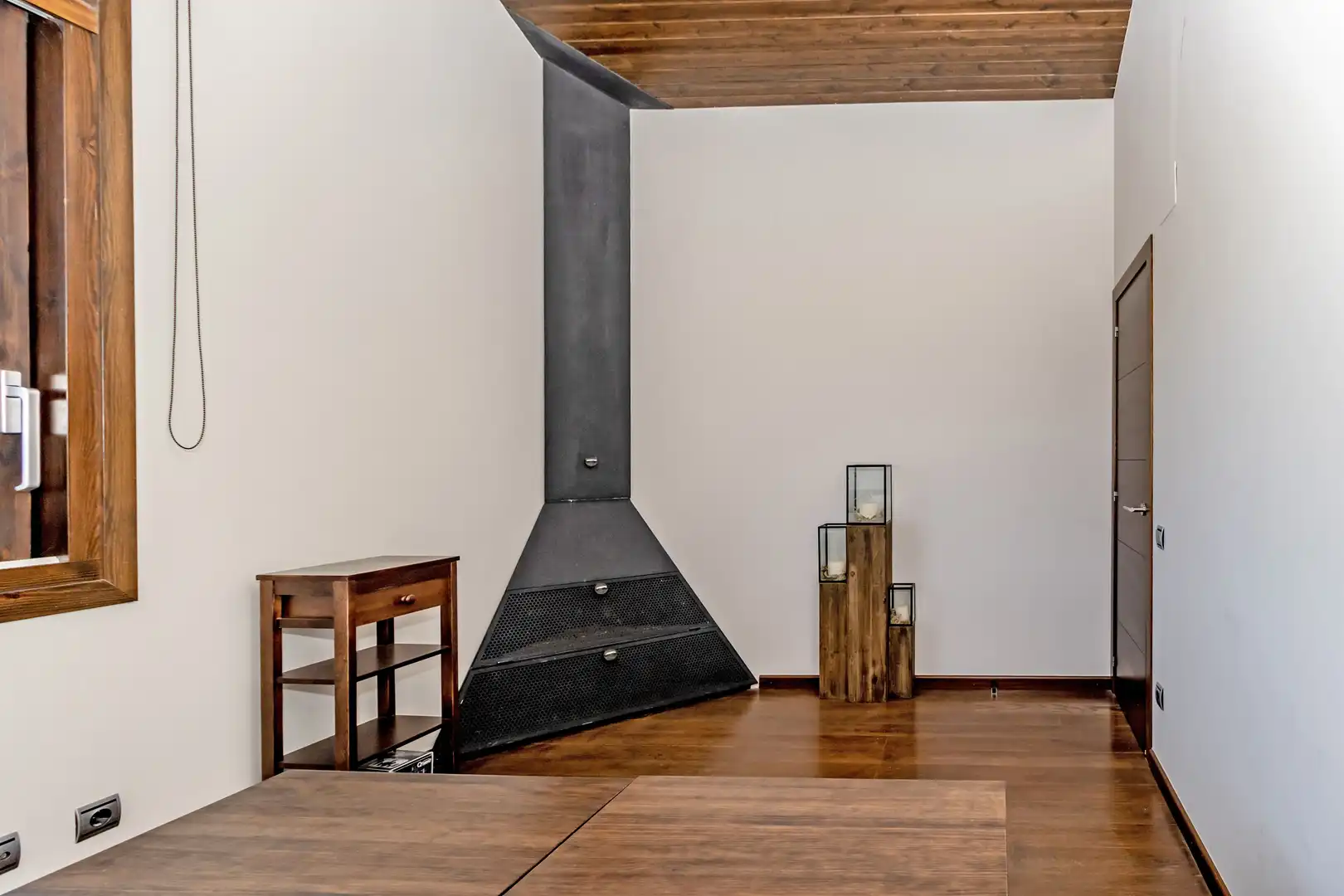 Sala d'estar de Casa o xalet en venda en Prats i Sansor amb Calefacció, Jardí privat i Parquet