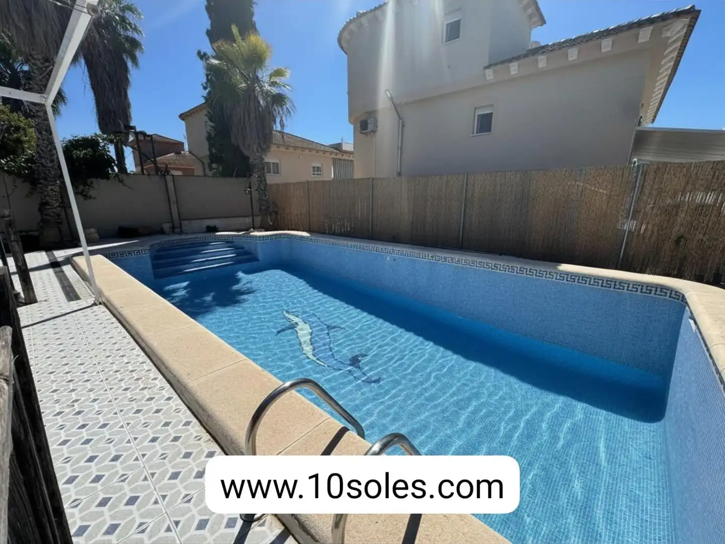 Piscina de Casa o xalet en venda en Benferri amb Calefacció, Jardí privat i Terrassa