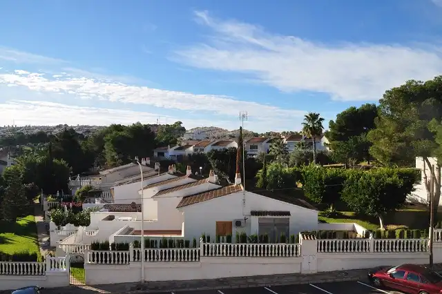 Exterior view of Detached homes for sale in Santa Pola  with Terrace and Community pool