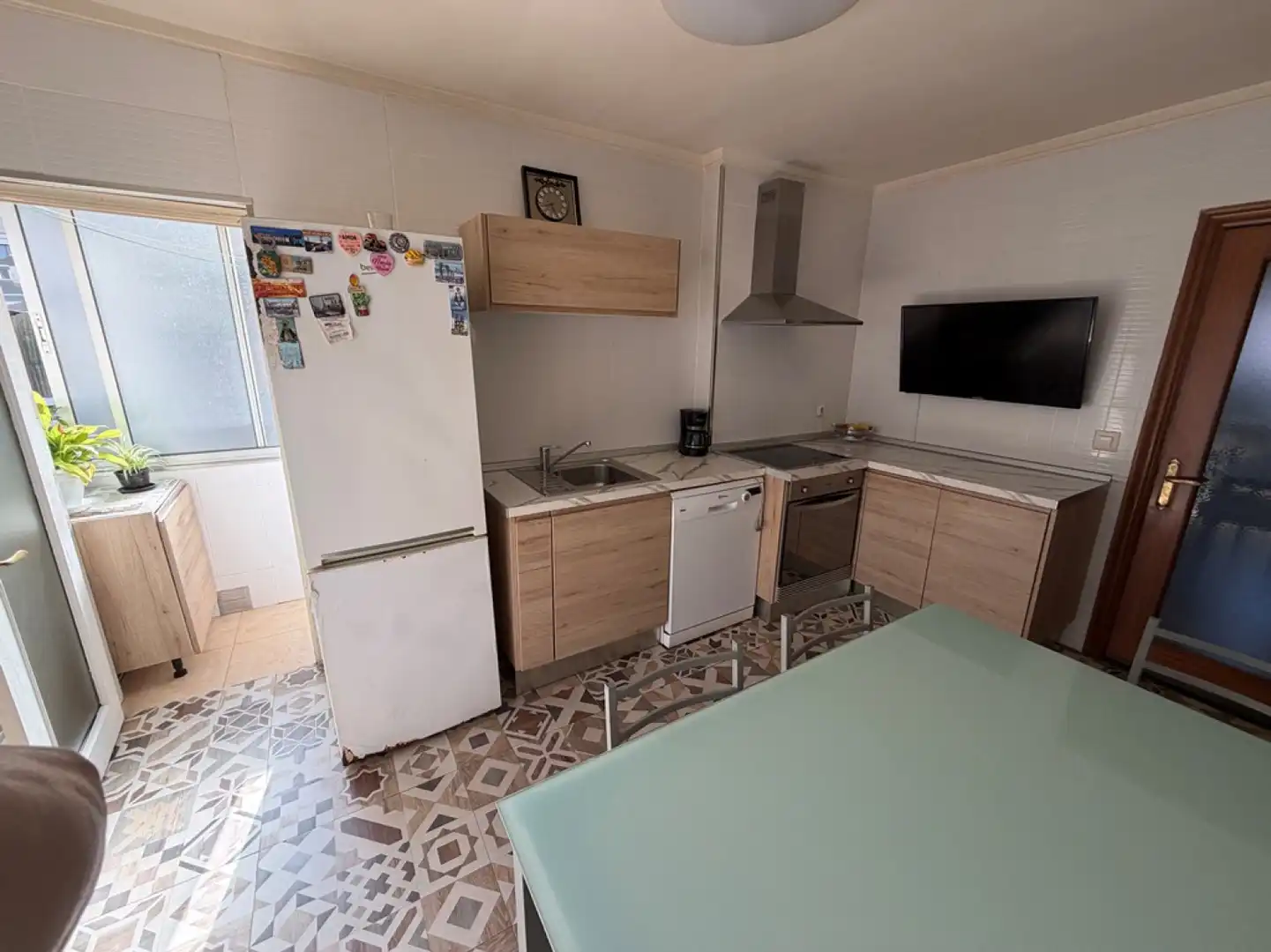 Kitchen of Flat for sale in Corvera de Asturias  with Terrace and Storage room