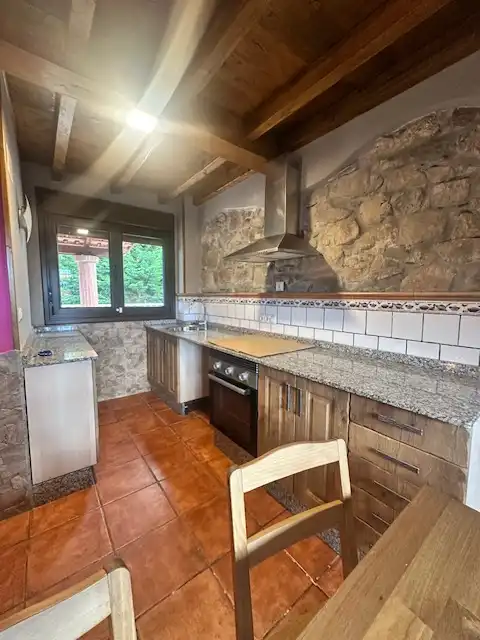 Cocina de Casa o chalet en venta en Pravia con Calefacción, Jardín privado y Terraza