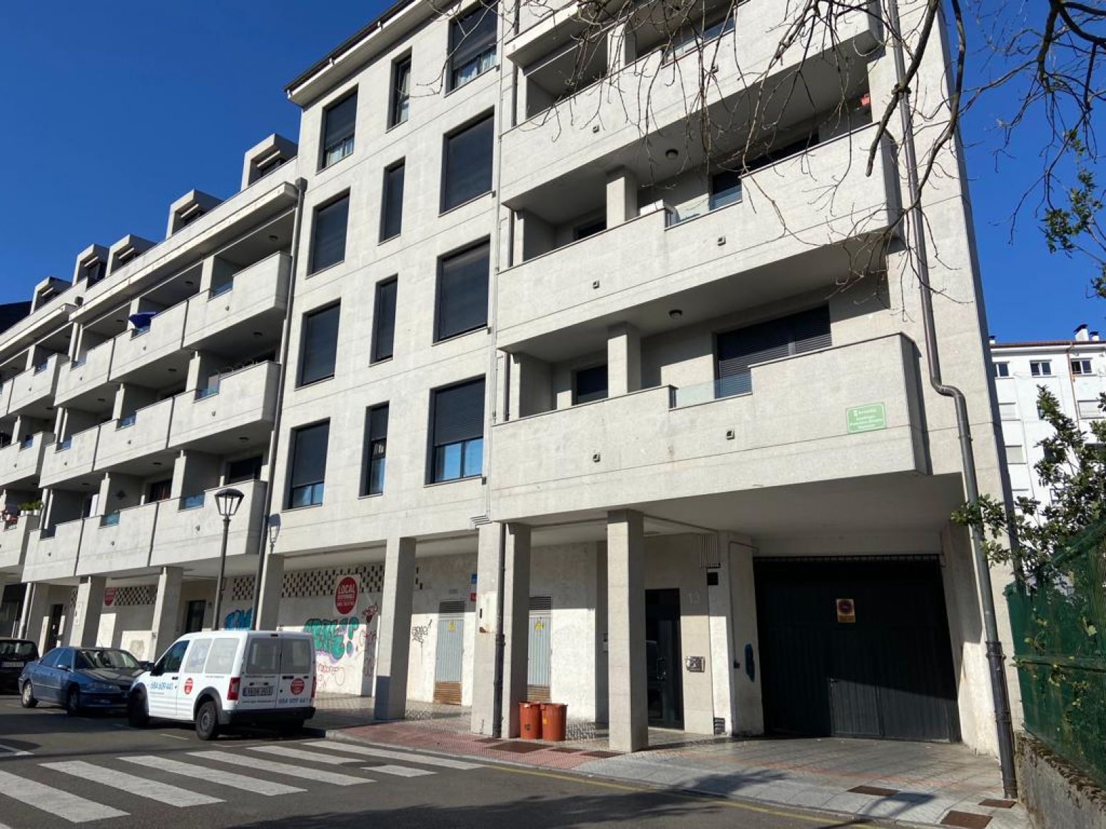 Exterior view of Garage for sale in Llanera