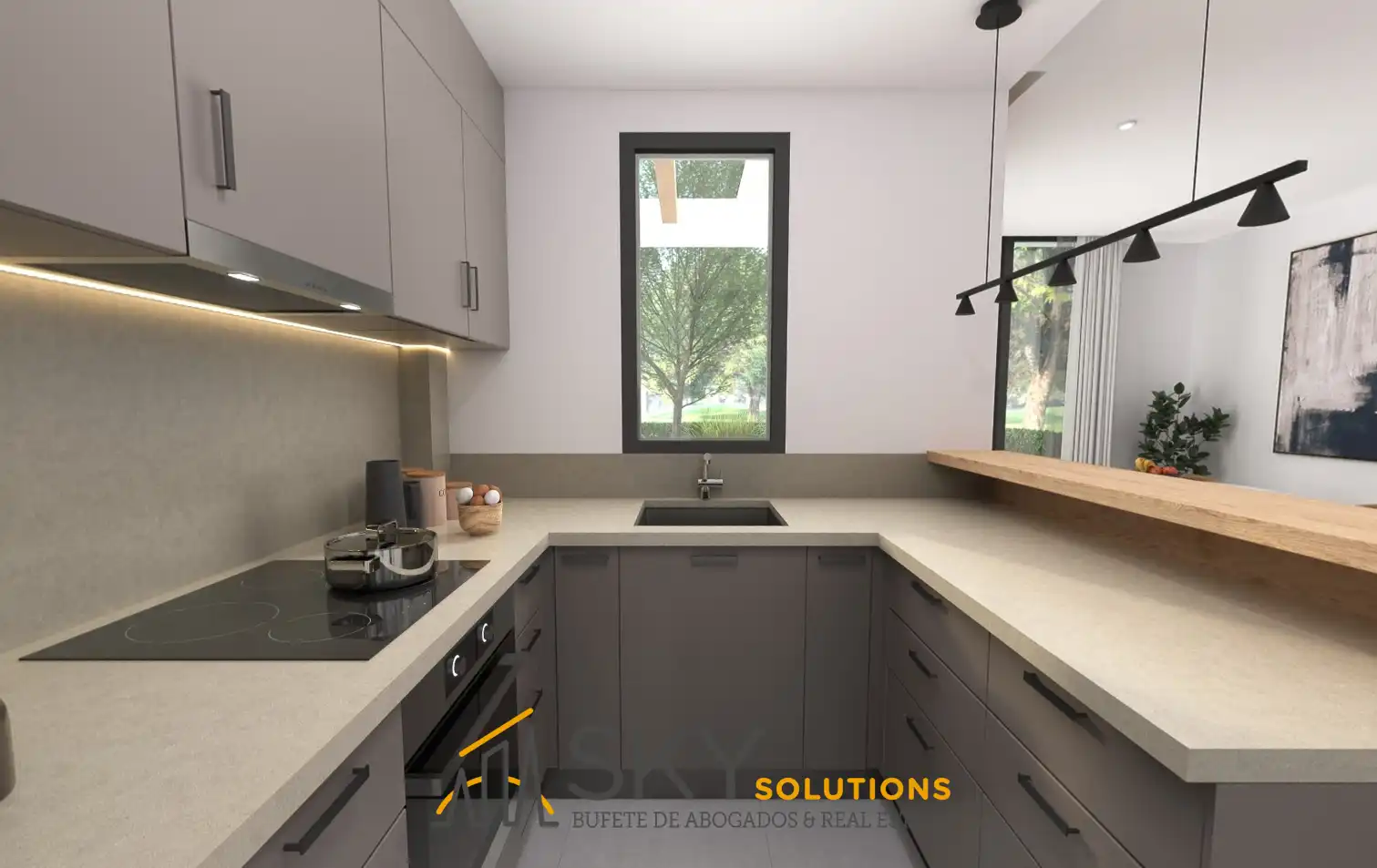 Cocina de Casa adosada en venta en Manacor con Aire acondicionado, Calefacción y Jardín privado