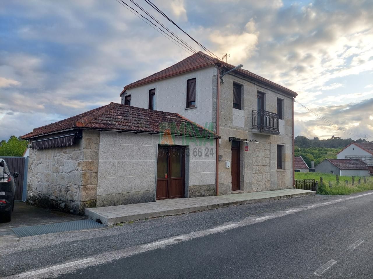 Exterior view of House or chalet for sale in Boborás  with Heating, Private garden and Balcony