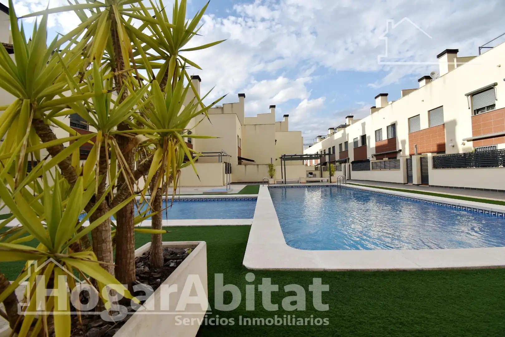 Garden of Detached homes for sale in Castellón de la Plana / Castelló de la Plana  with Air Conditioner, Terrace and Balcony