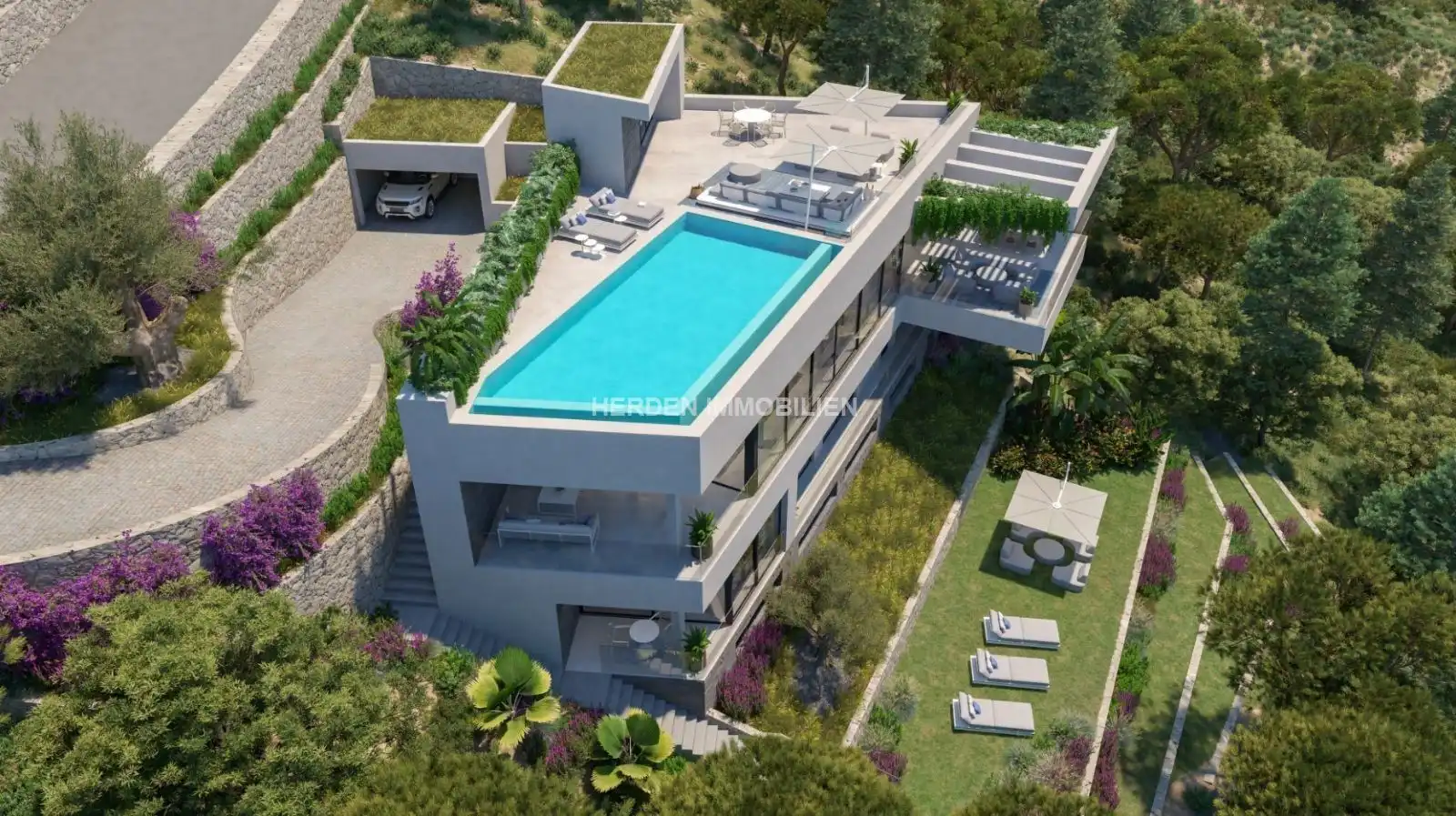 Vista exterior de Casa o xalet en venda en  Palma de Mallorca amb Aire condicionat, Calefacció i Terrassa