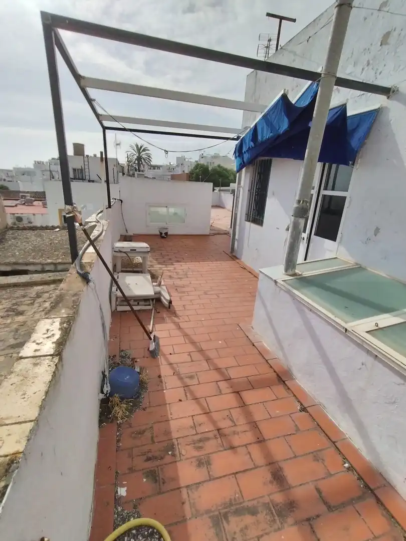 Terrassa de Casa o xalet en venda en Conil de la Frontera