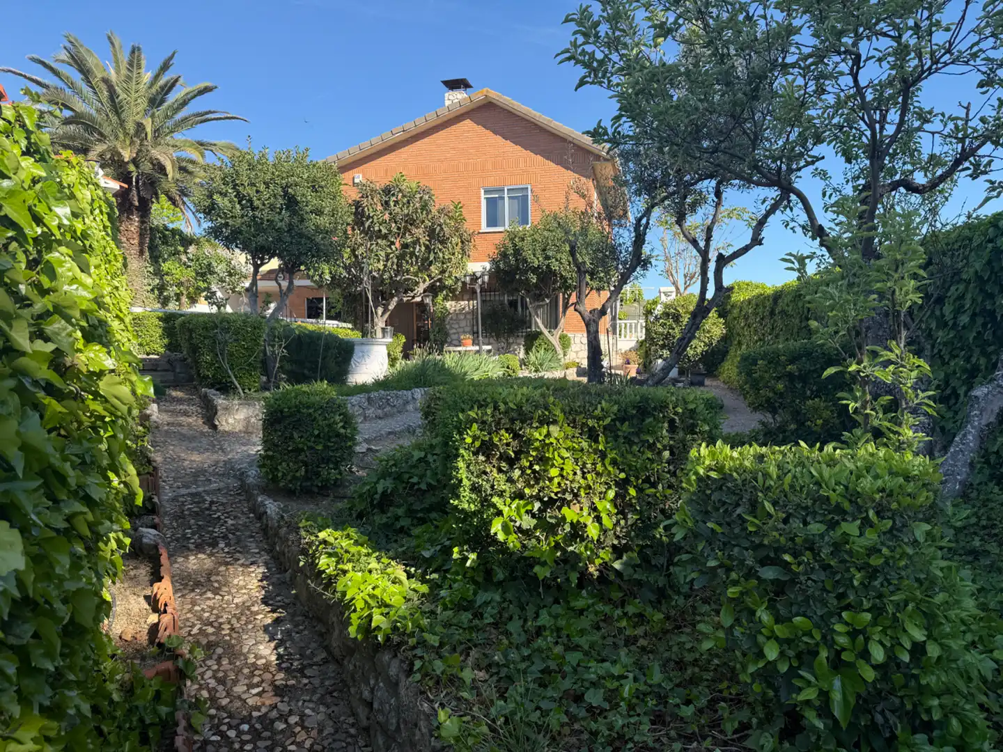 Garden of Houses for sale in Arganda del Rey  with Air Conditioner, Heating and Private garden