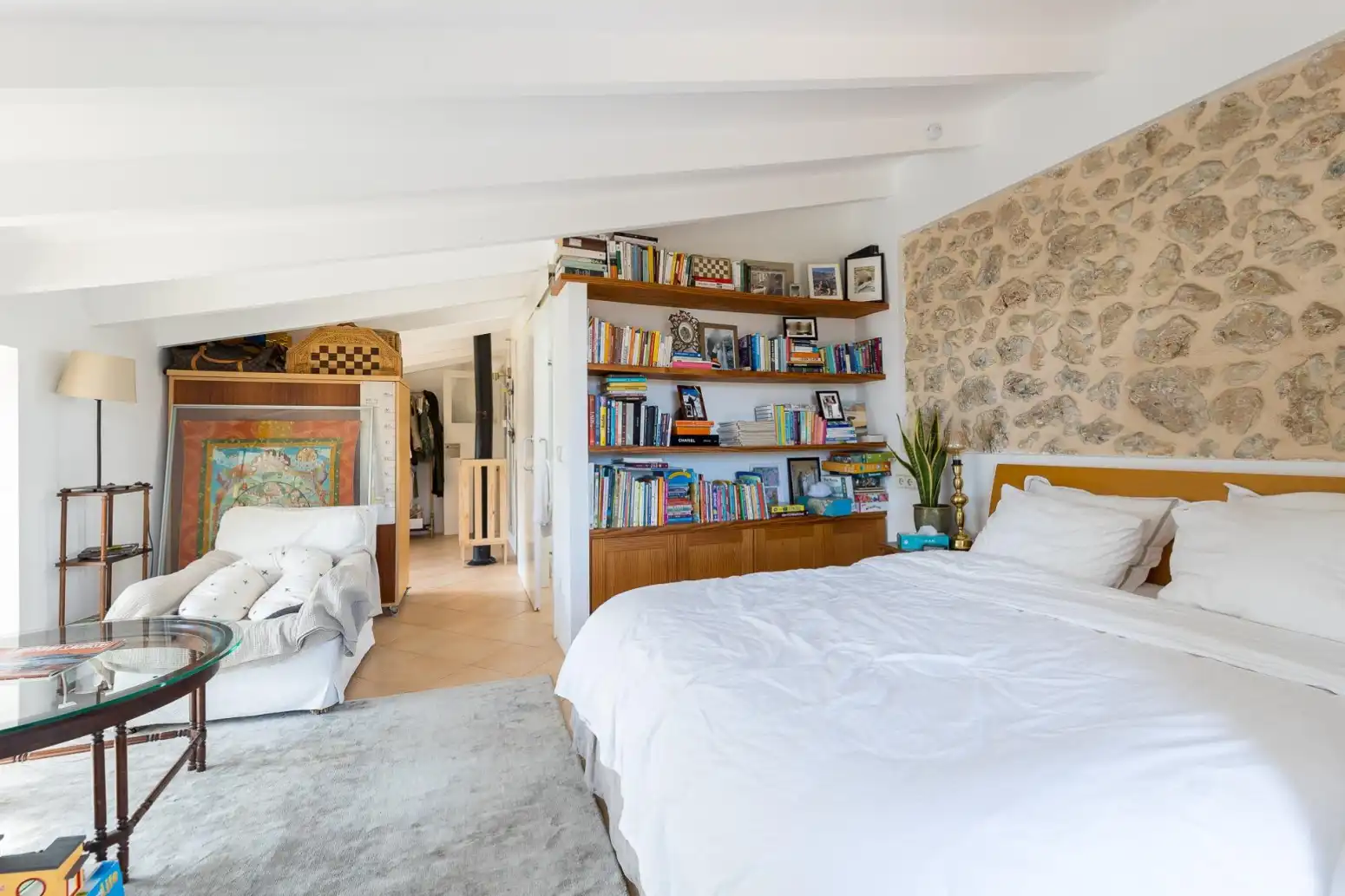 Dormitori de Casa o xalet en venda en  Palma de Mallorca amb Parquet, Terrassa i Traster