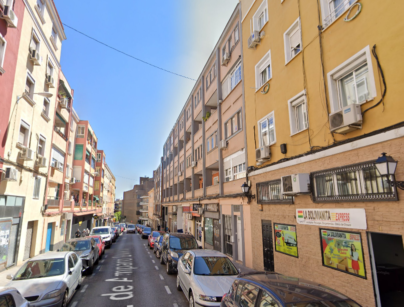 Vista exterior de Piso en venta en  Madrid Capital