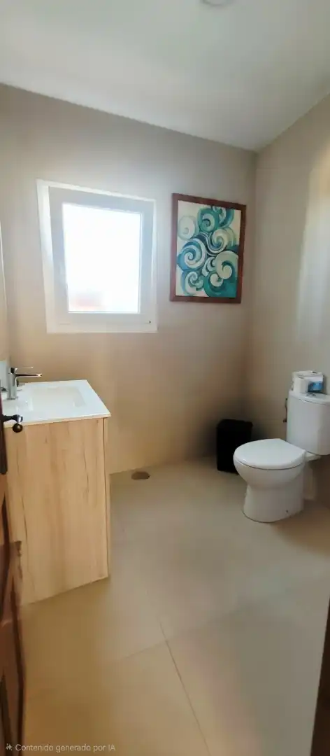 Badezimmer von Haus oder Chalet zum Verkauf in Tarifa mit Privatgarten, Möbliert und Ofen