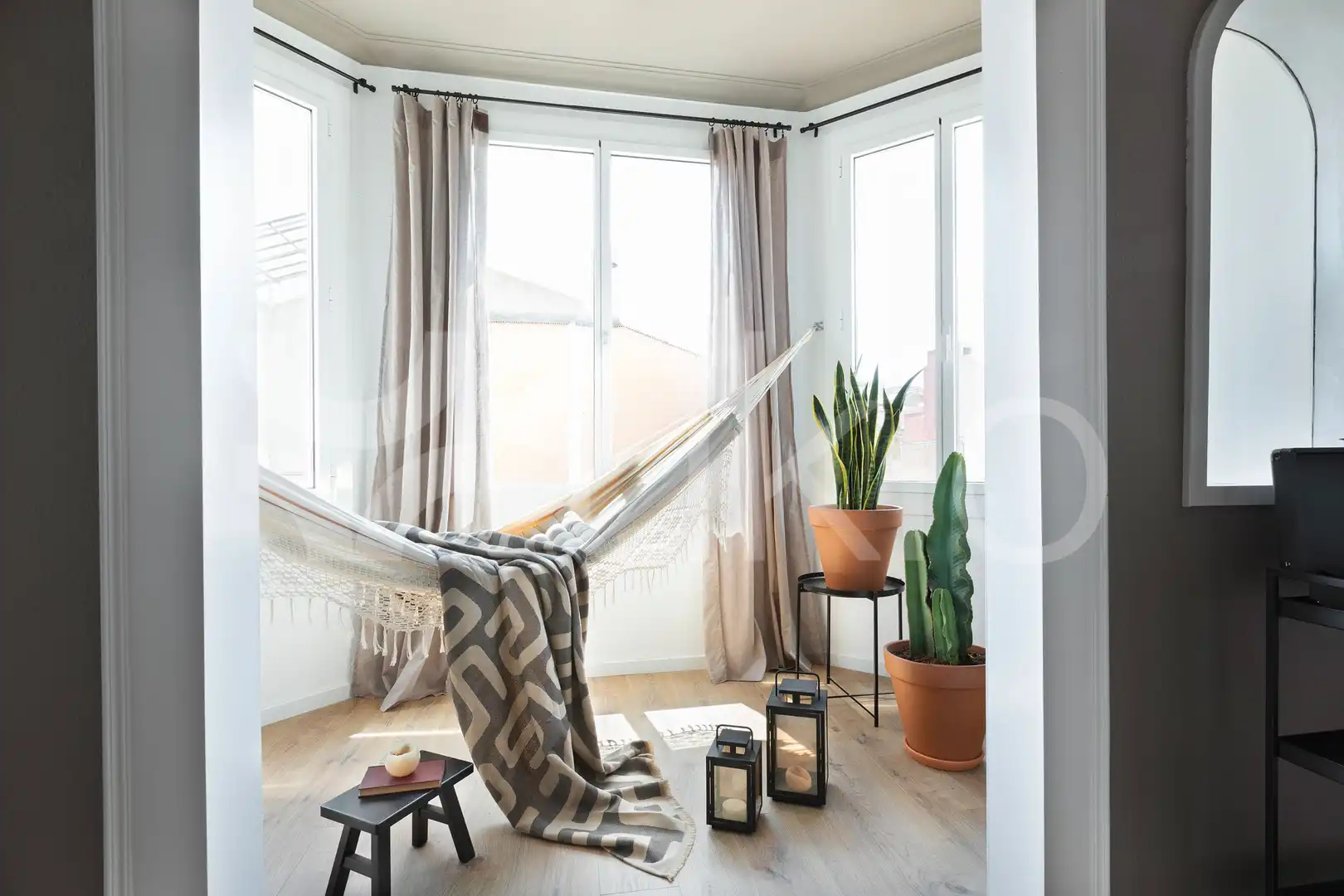 Habitación de Apartamento de alquiler en  Barcelona Capital con Aire acondicionado, Calefacción y Amueblado