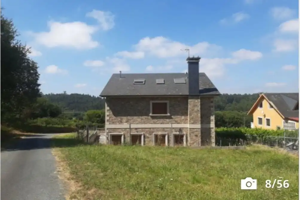 Vista exterior de Casa o chalet en venta en Oza dos Ríos con Jardín privado, Terraza y Trastero