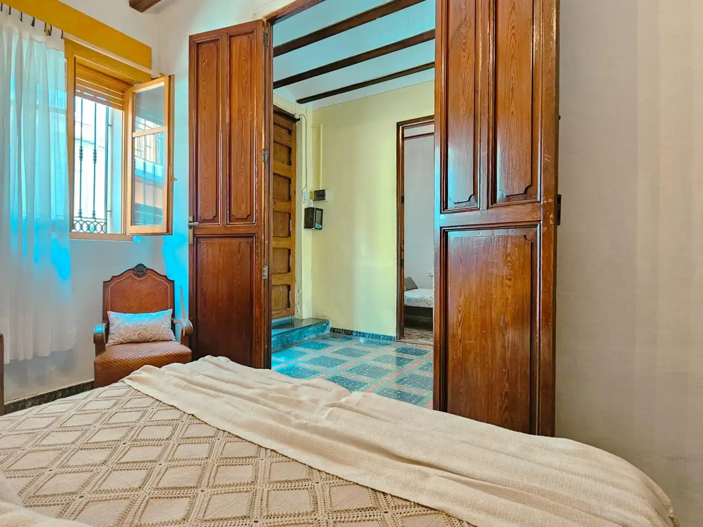 Habitación de Finca rústica en venta en La Llosa de Ranes con Aire acondicionado, Jardín privado y Terraza