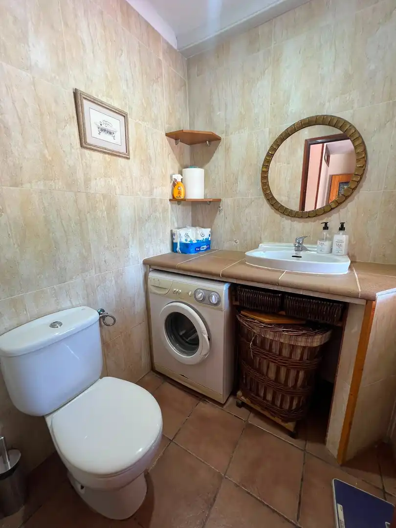 Baño de Casa o chalet en venta en Fogars de la Selva con Aire acondicionado, Jardín privado y Terraza